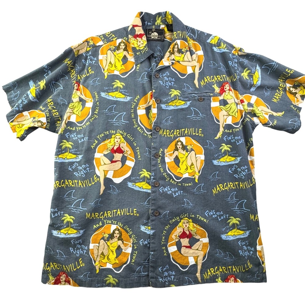 Jimmy Buffett's Margaritaville Pin Up Girl Shirt XL